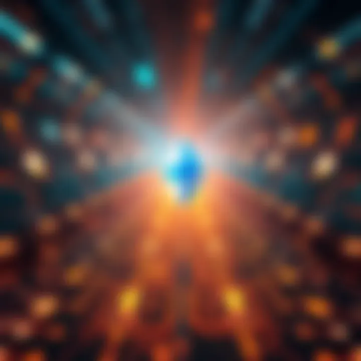 A visual representation of Ethereum's new Layer 1 zkEVM roadmap featuring blockchain symbols and security graphics emphasizing scalability and privacy.