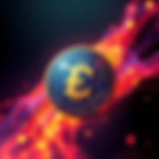 Visual representation of EUROD stablecoin backed by euro on the Polygon platform, symbolizing digital finance innovation in Europe.