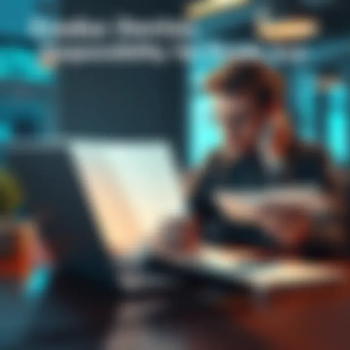 Exodus Denies Responsibility for Funds Loss A concerned person reading an email about a financial loss, with a laptop and documents on the table, reflecting worries about cryptocurrency transactions.