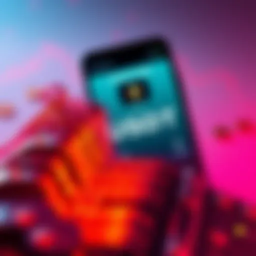 Representation of a drained Exodus wallet with missing USDT, showing an iPhone with a financial app screen