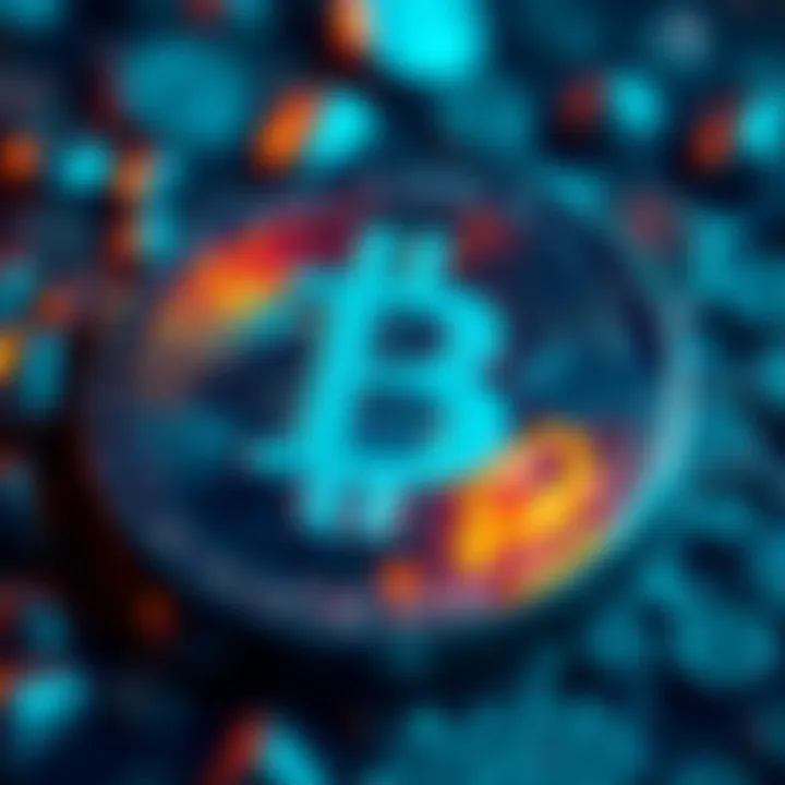 A close-up of a coin with a fading symbol, representing uncertainty about its future in the market.