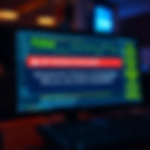 A warning message on a computer screen showing a failed transaction for unstaking investments