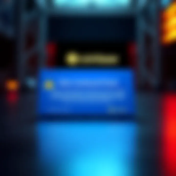 A warning message indicating a fraudulent Coinbase password reset attempt with a suspicious support contact.