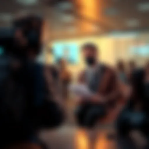 Fake Journalist Interview An actor impersonating a Bloomberg reporter during an interview with XDC's founder, raising concerns about media ethics.