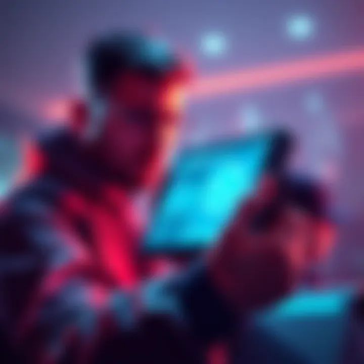 A graphic showing a worried user checking their Fearless Wallet for delayed staking rewards with a clock icon indicating time passing.