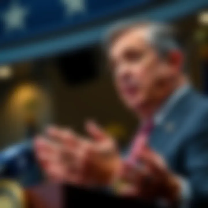 Fed Governor Miran discusses job losses in February and their impact on interest rates at a press conference