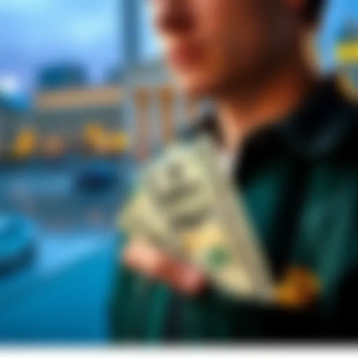 Person holding $500 while contemplating the impact of the Federal Reserve's interest rate cut on personal finances.