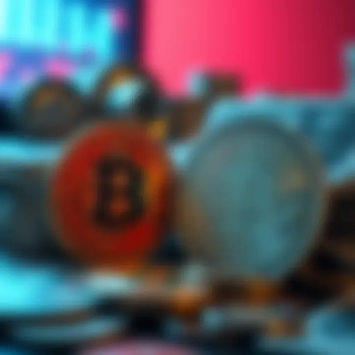 Visual representation comparing the value of fiat currency and Bitcoin, highlighting people's concerns about currency worth.