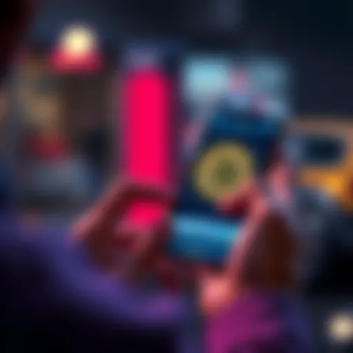 A person making their first Bitcoin purchase on a smartphone, symbolizing the rise of cryptocurrency adoption