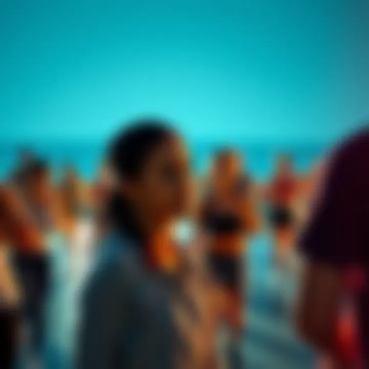 People sharing their fitness experiences, showcasing workouts and outdoor activities
