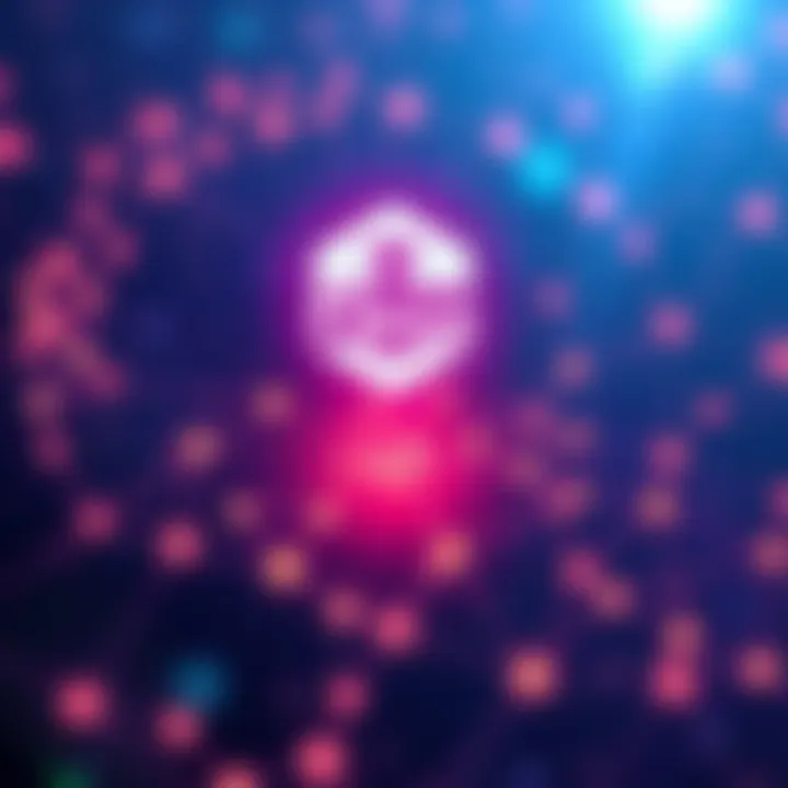 Illustration showing the Flexa Capacity V3 logo with a digital representation of a global network symbolizing World Chain and enhanced transaction efficiency.