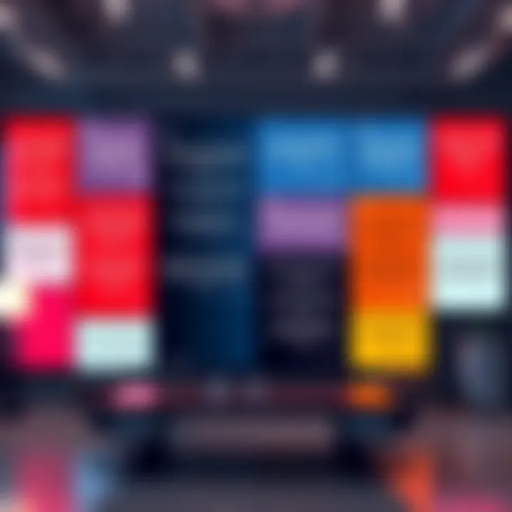 A collection of quotes displayed in a modern office setting, reflecting insights from top business executives.