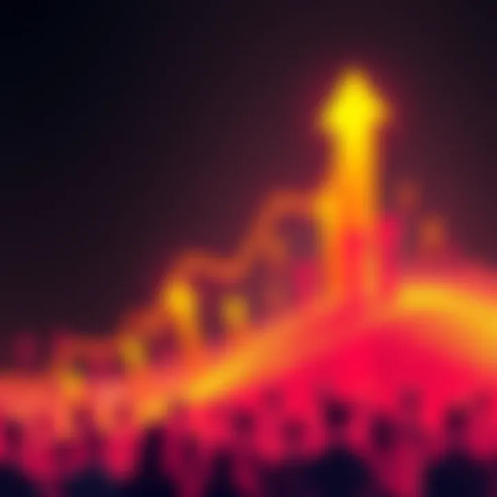 Graphic showing rapid growth in forum participation with upward trending arrows and community engagement icons.