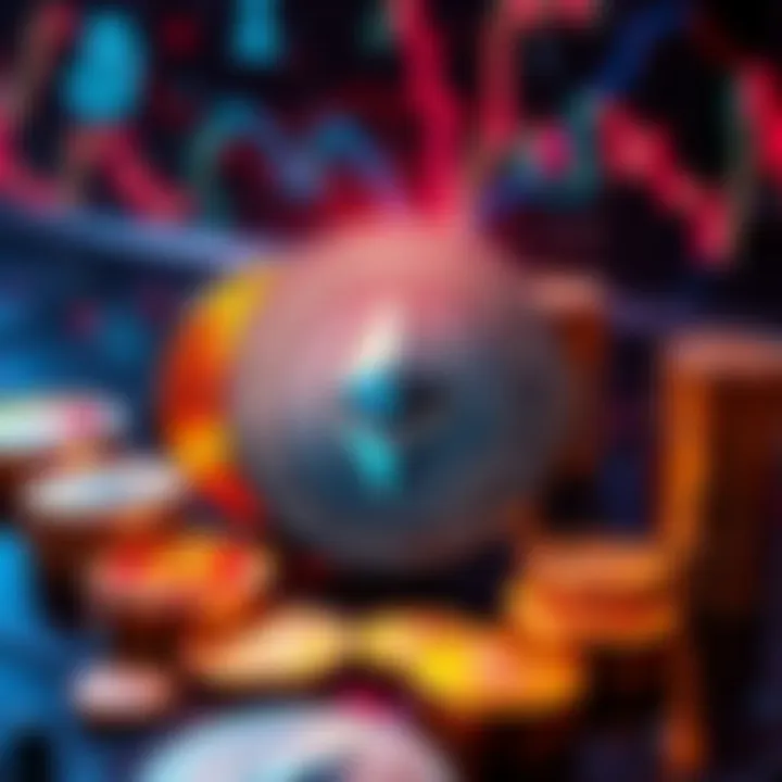 Graphic showing counterfeit stablecoins being converted to Ethereum, depicting digital coins and ETH symbols, highlighting a security breach in the crypto market.