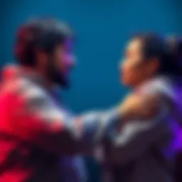 Two friends talking, one comforting the other about recent Bitcoin investment losses