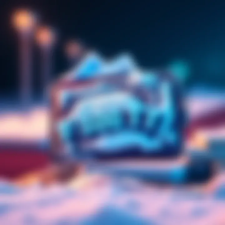 A graphic showing a wallet with a frozen 500 USDT deposit symbol, highlighting user frustration with Revolut's customer service.
