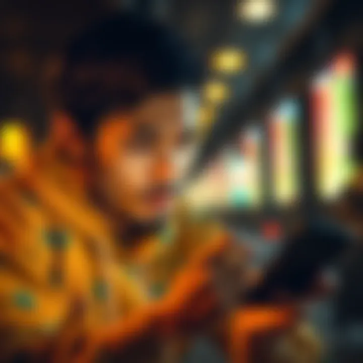Frustrated Android user looking at phone with auto-downloaded app from an ad