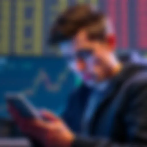 A person looking disappointed while checking cryptocurrency prices on a smartphone, showing signs of frustration over losses in ATOM investments.