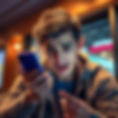 A frustrated person holding their phone, looking upset about a failed Coinbase transaction