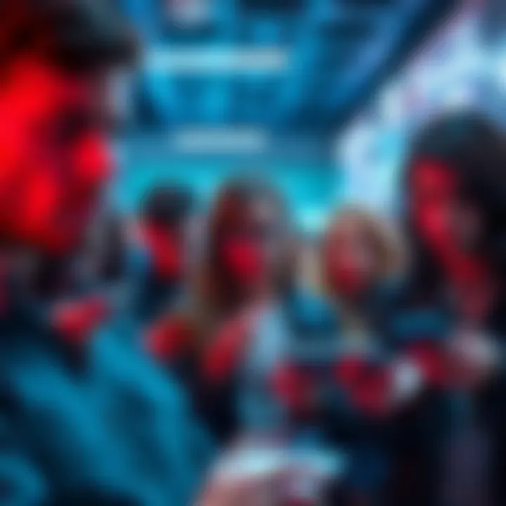 Group of people looking concerned while checking their devices for migration updates after Pi Day deadline