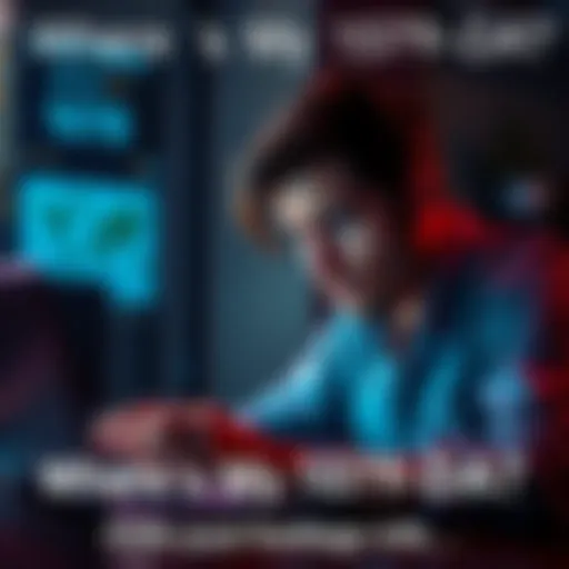 Frustrated Person Checking Email A person looking frustrated while checking their email on a laptop, concerned about delayed 1099-DA forms from Kraken.
