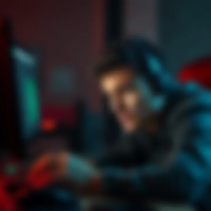 Person looking frustrated at their computer while trying to verify their Kraken account