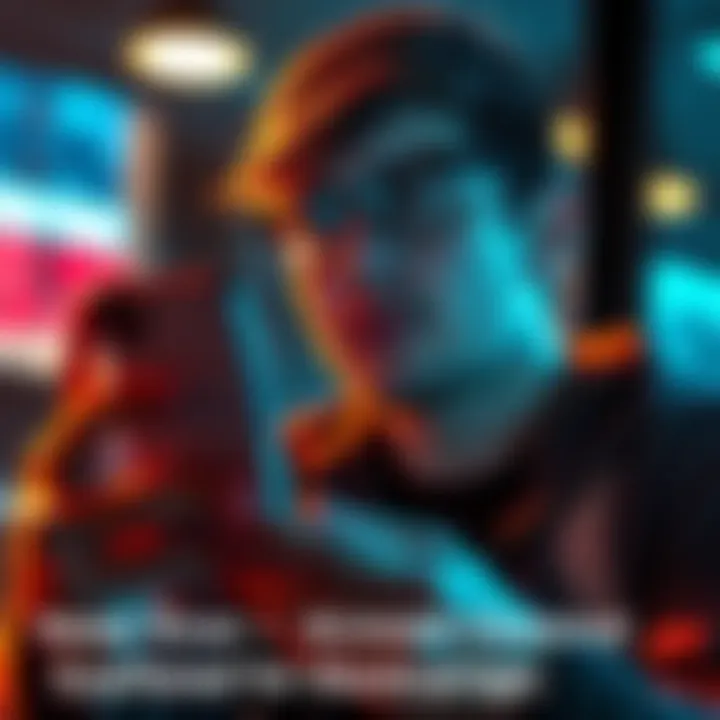 A person showing frustration while checking their phone, highlighting account closure issues with River Financial