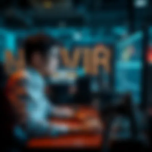 A person sitting at a computer looking frustrated while dealing with repetitive account verification prompts