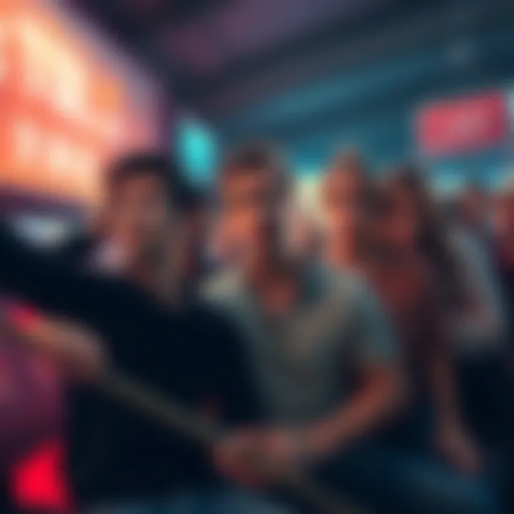 Group of people expressing frustration over long advertisements, survey issues, and unfair gaming experiences, particularly in a fishing-themed mini-game.