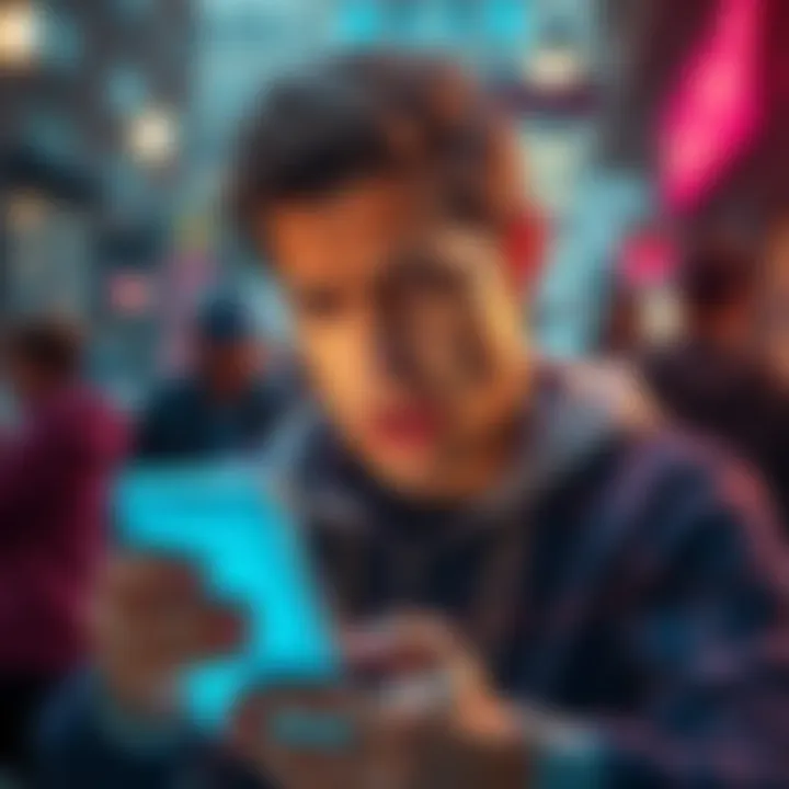 Individual showing frustration while using a payment app, reflecting challenges in receiving international payments.