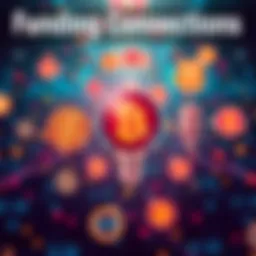 Funding Connections Graphic showing connections between Blockstream, Adam Back, and Austin Hill with financial symbols