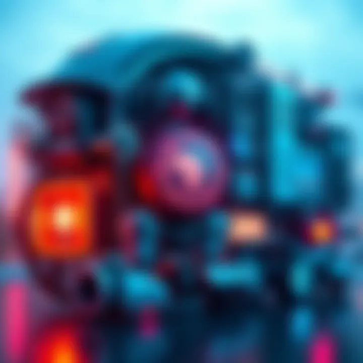 Future Technology Innovations A collage of futuristic technology including robotics, smart homes, and renewable energy sources impacting daily life.