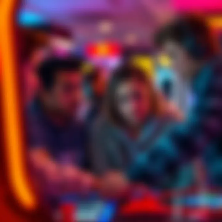 A group of players sharing their experiences with missing rewards from an Arcade Event, looking concerned while playing games