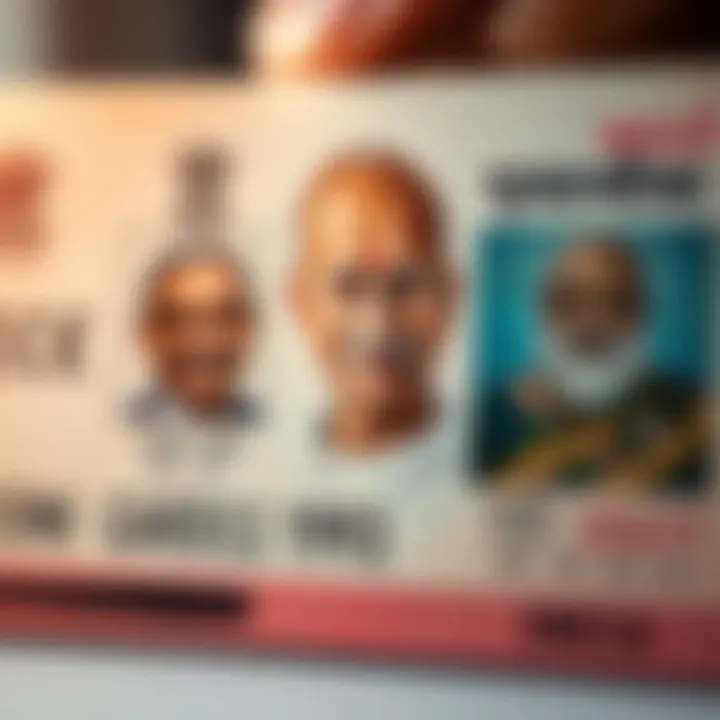 Gandhi Image on ID Card Close-up of an ID card featuring an incorrect image of Gandhi, showing discrepancies that raise concerns about identity verification in India.