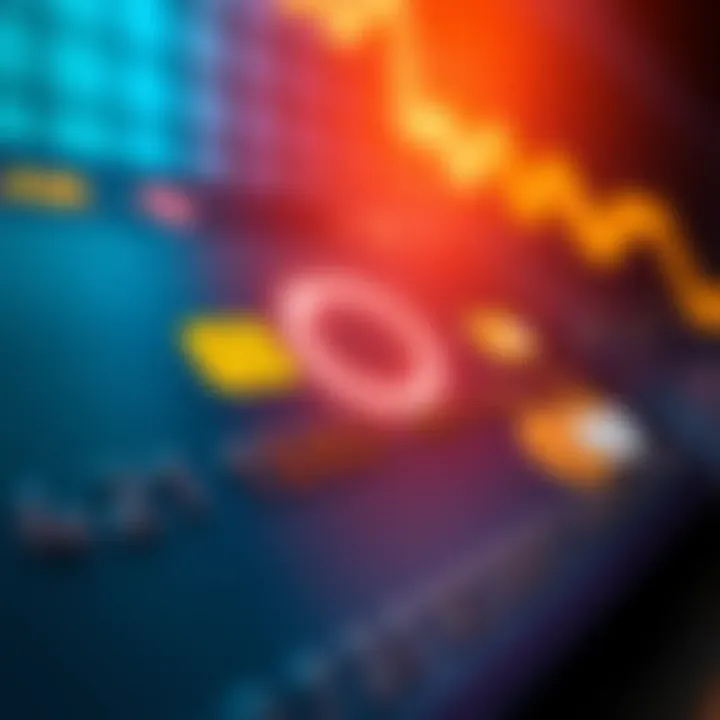 A close-up of a Gemini credit card with a declining credit limit graph in the background, illustrating available credit changes