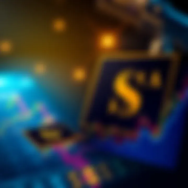 Goldman Sachs logo alongside Solana logo with a graphic showing a financial investment chart