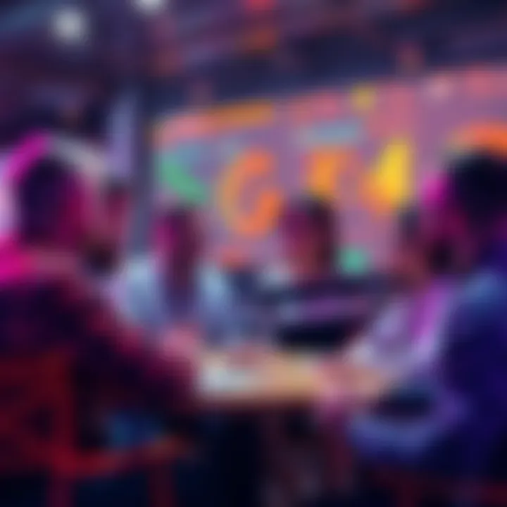 A group of investors discussing governance rights and token staking in the crypto industry, highlighting concerns about voting power and influence over decisions.