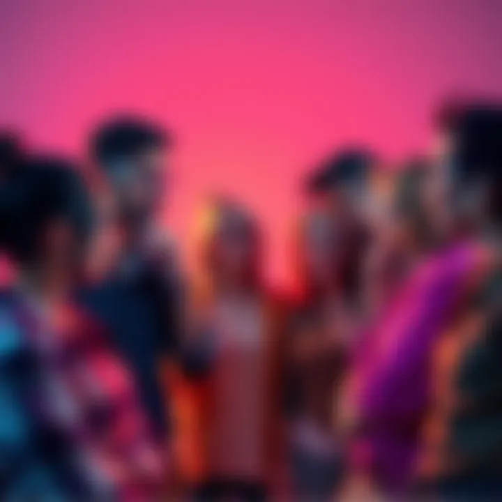 A group of diverse individuals engaged in a lively discussion, expressing various opinions about age and maturity
