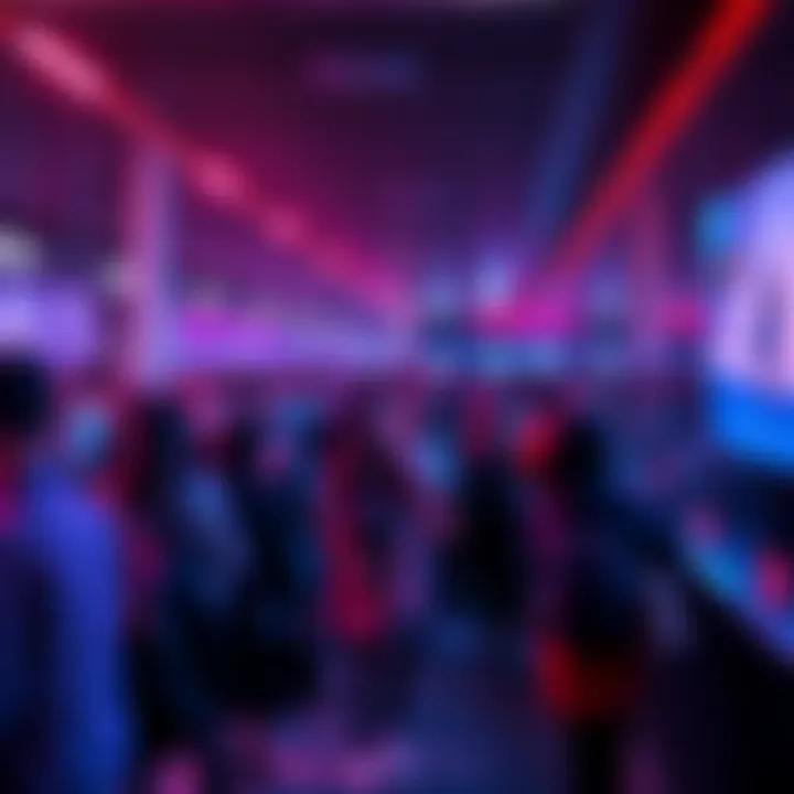 A visual representation of a long queue symbolizing the rise in ETH staking exits, illustrating people waiting to withdraw their investments from Ethereum staking.