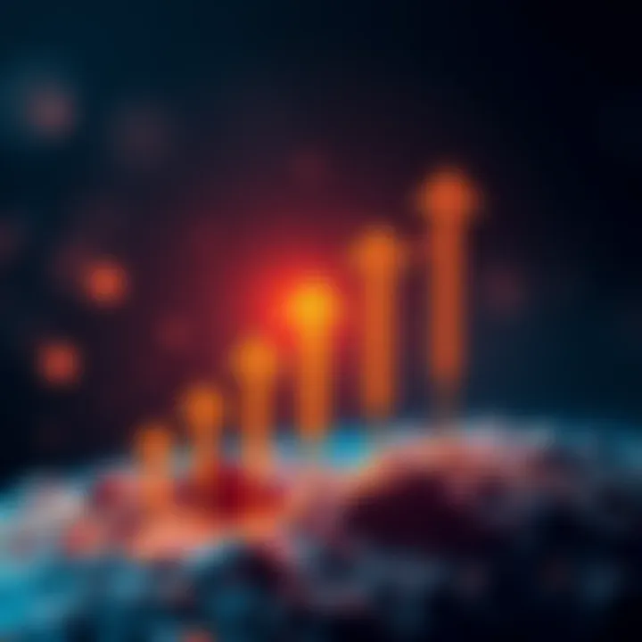 A graphic showing innovative strategies with arrows pointing upwards, symbolizing growth in Atlas Earth