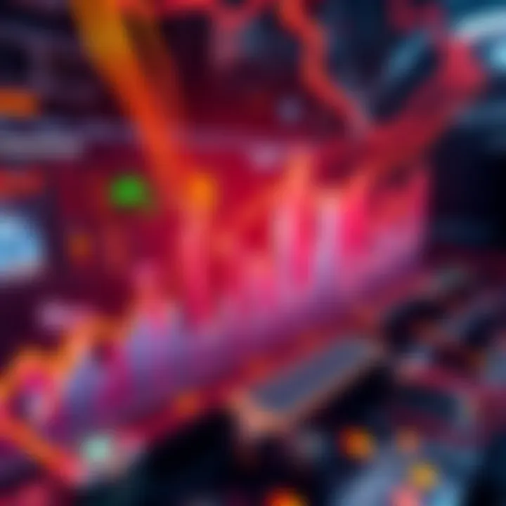 A visual representation of varying hashrate values for Gupax across different platforms, featuring graphs and metrics for miners to compare performance.