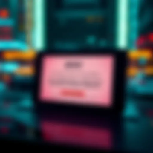 A screenshot showing a Trust Wallet with a warning message about a security breach and a loss of funds in Bitcoin.