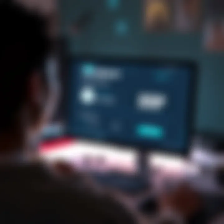 A shocked person looking at their computer screen displaying a hacked Uphold account, showing a balance of zero XRP.