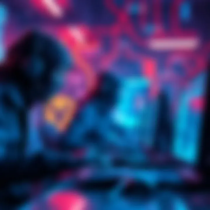 A group of hackers using computers to create fake token airdrops aiming to deceive AI developers