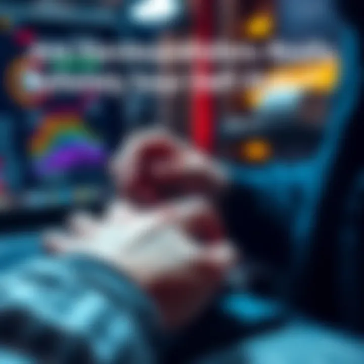 A person using a hardware wallet to confirm a transaction in decentralized finance, showing a focus on security and trust issues.