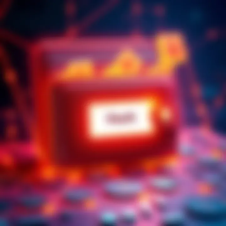 An illustration showing a digital wallet with a hash phrase being entered, emphasizing security and wallet verification for cryptocurrency addresses.