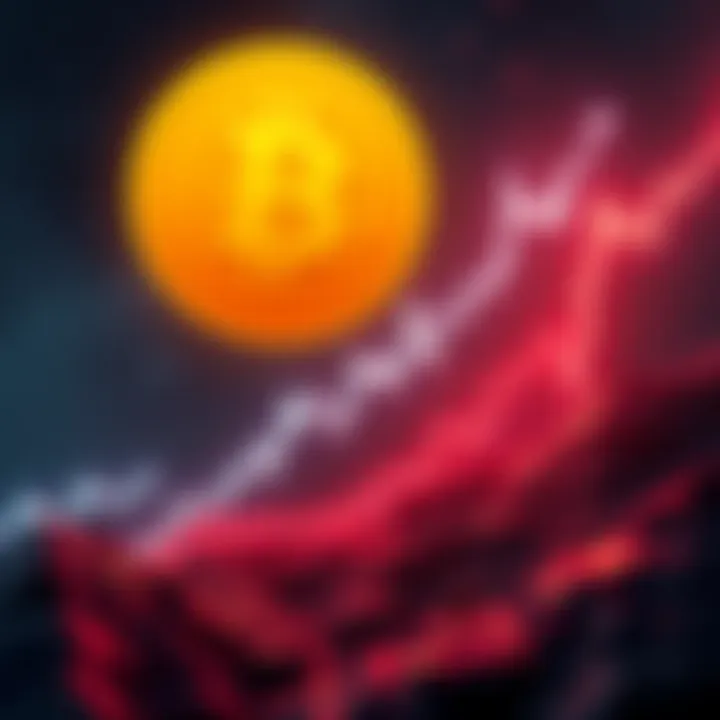 A graphic showing HBAR's potential growth towards $1 with a rising chart in the background and Bitcoin symbol indicating a bullish trend.