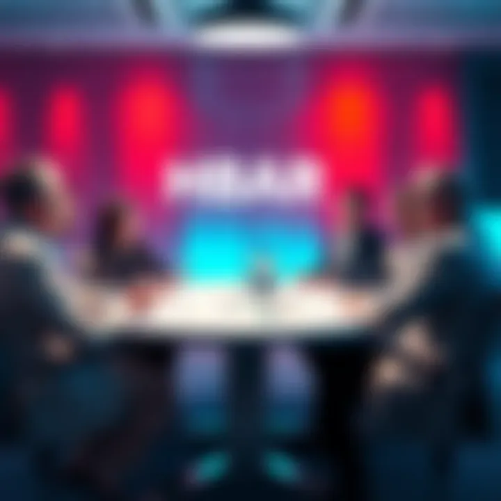 Key figures sharing insights on HBAR's developments beyond the Governing Council in a roundtable setting