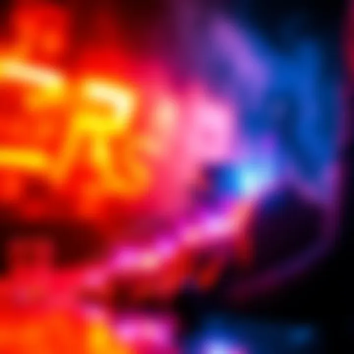 A visual of a rising graph symbolizing growth and optimism in HBAR's future, set against a backdrop of mixed emotions such as concern and hope.