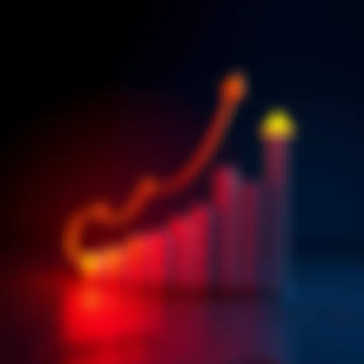 Graph showing HBAR price rising from $0.09 to $0.16 with arrows and increasing bars, symbolizing market excitement.